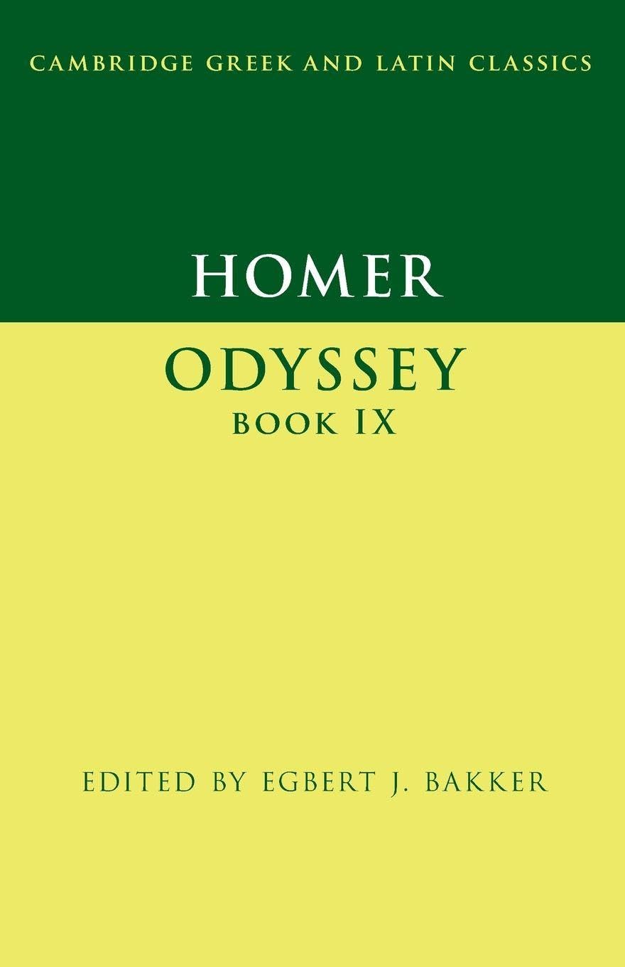 Homer: Odyssey Book IX