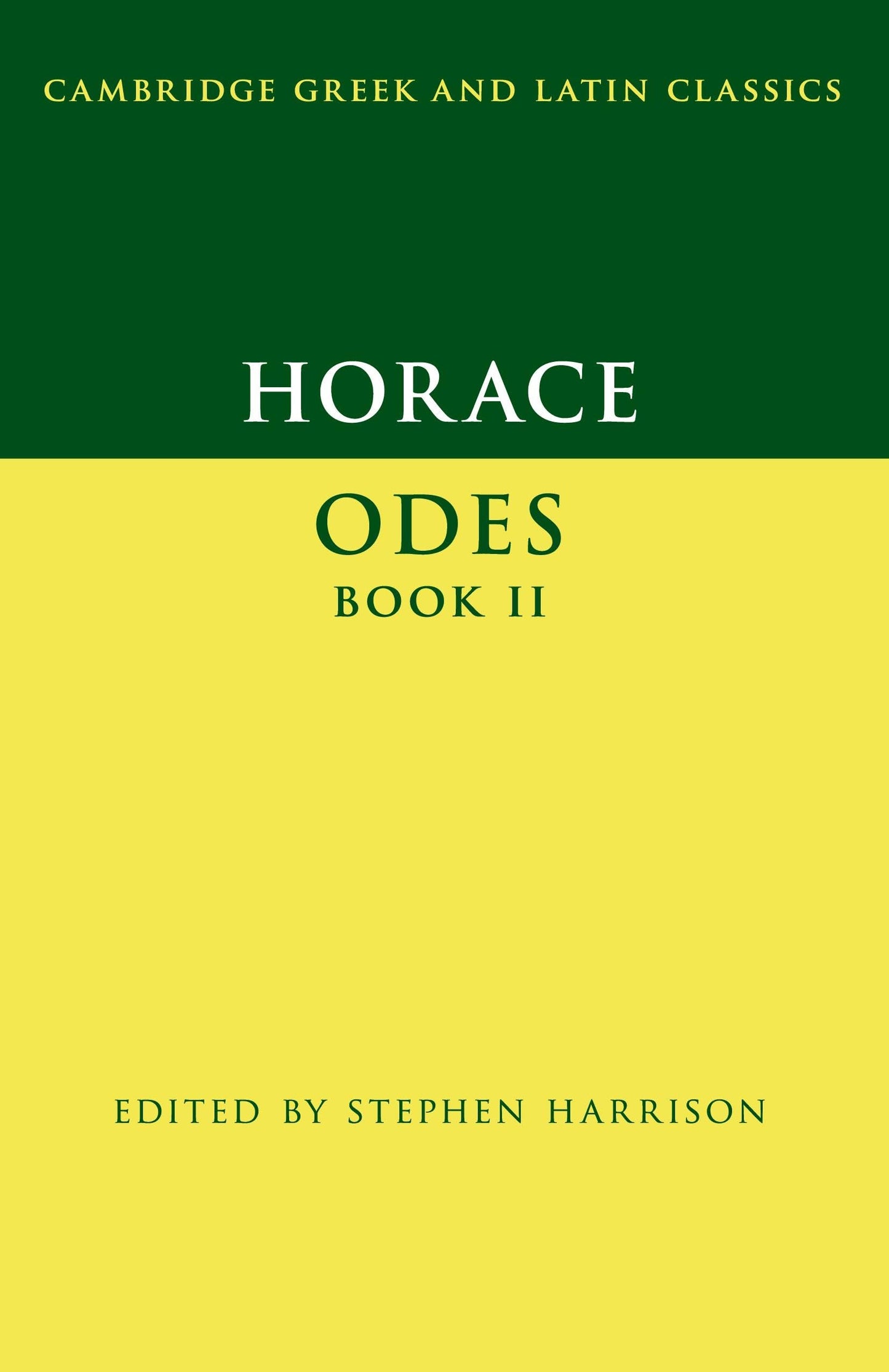 Horace: Odes Book II
