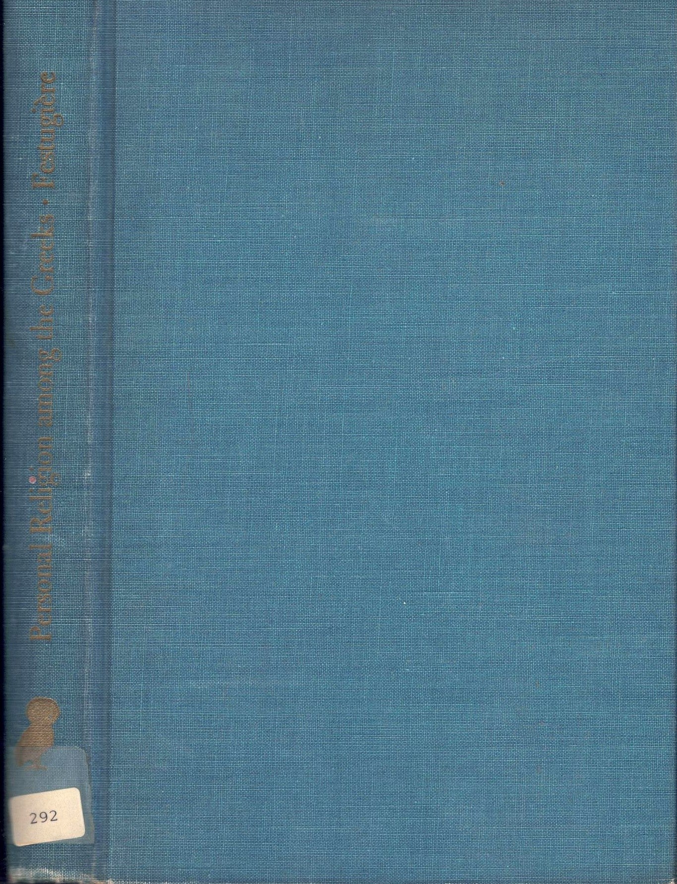 Personal Religion Among the Greek