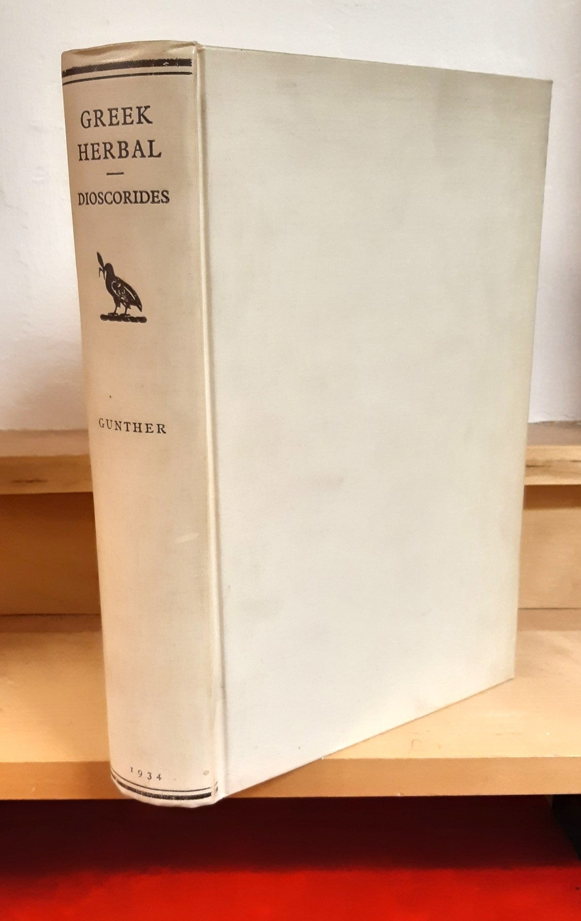 The Greek Herbal of Dioscorides