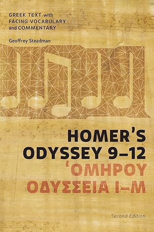 Homer's Odyssey 9-12: Greek Text with Facing Vocabulary and Commentary