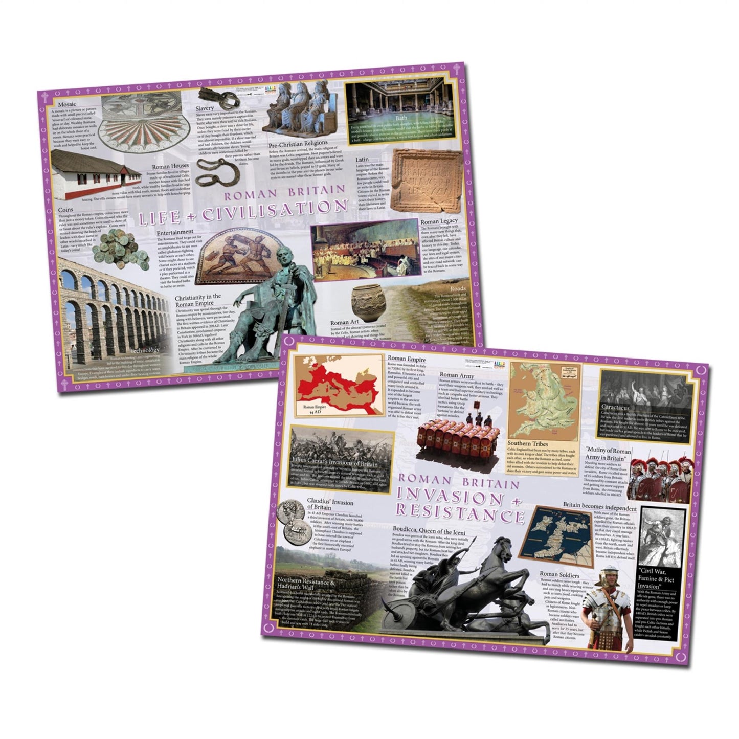 Roman Britain Poster (Set of 2)