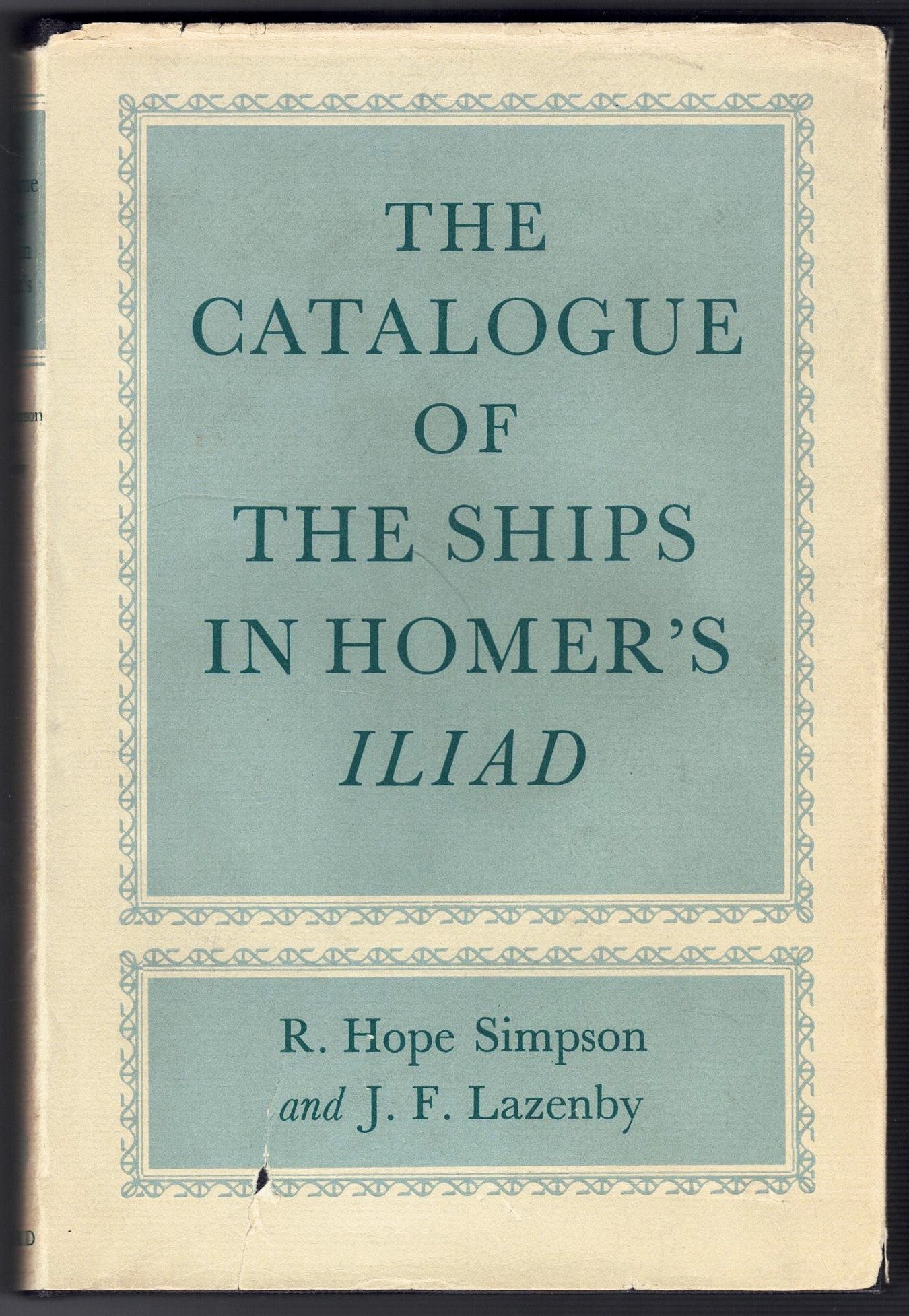 The Catalogue of the Ships in Homer's Iliad