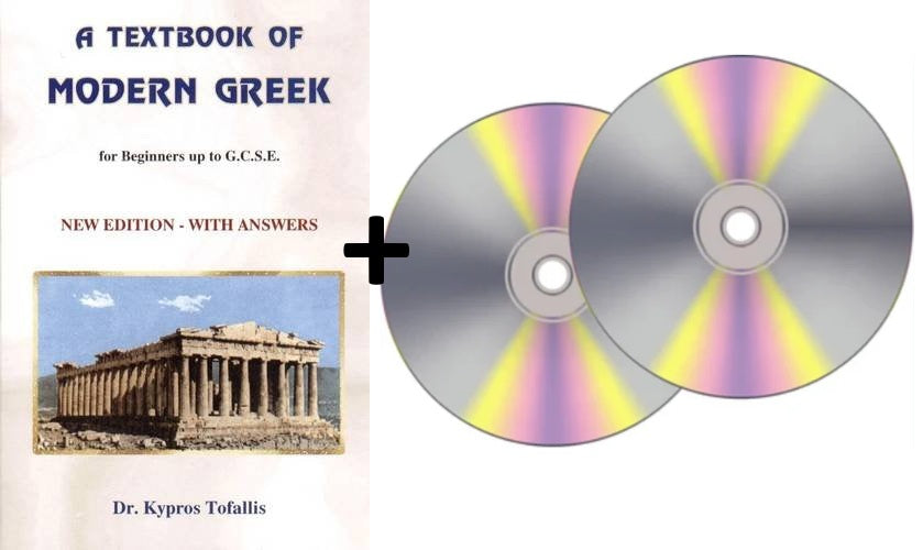 A Textbook of Modern Greek for Beginners up to GCSE - With Answers and CD - Dr. Kypros Tofallis