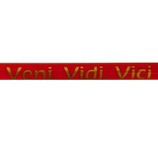 veni vidi vici pencil