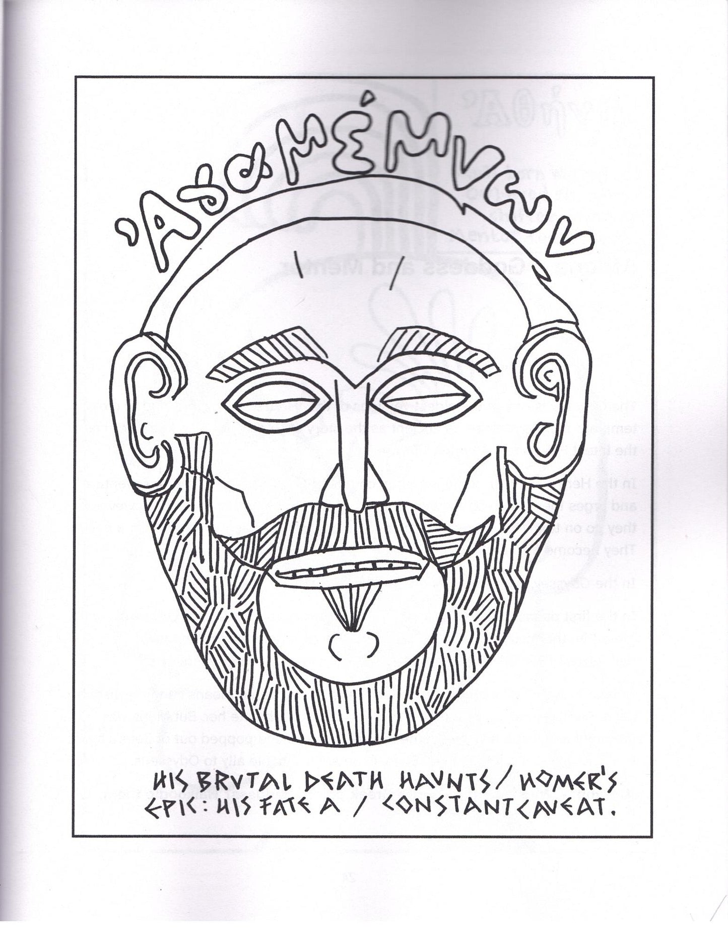 Homer’s Odyssey Colouring Book