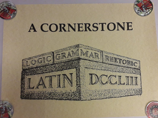 Latin Is A Cornerstone Poster