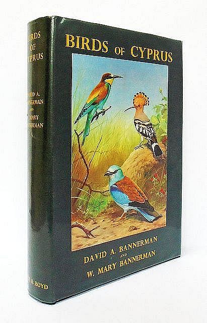 Birds of Cyprus - David Banerman and Mary Bannerman