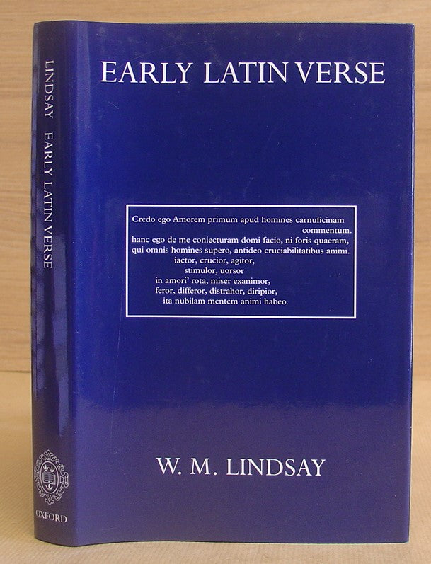 Early Latin Verse