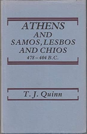 Athens and Samos, Lesbos, and Chios, 478-404 B.C