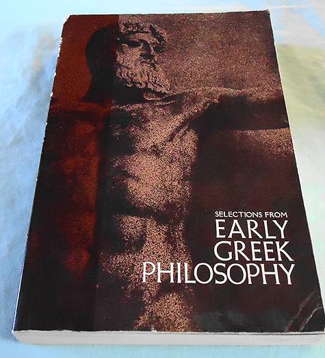 Selections from Early Greek Philosophy