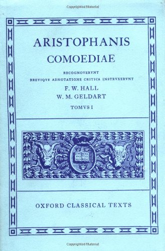 Aristophanes Comediae Volume I