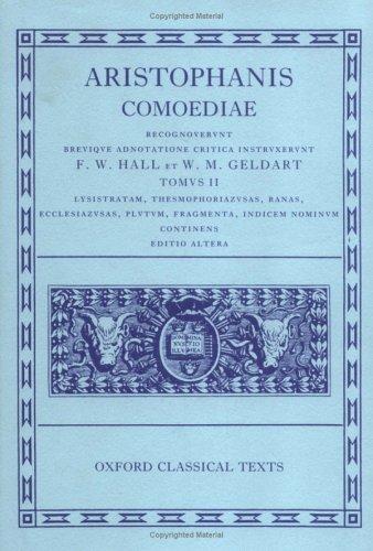 Aristophanes Comediae Volume II