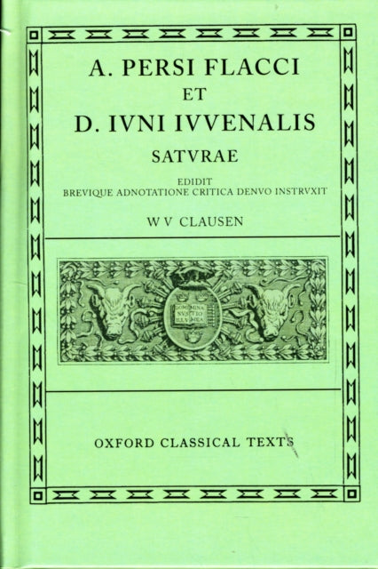 Persius and Juvenal Saturae