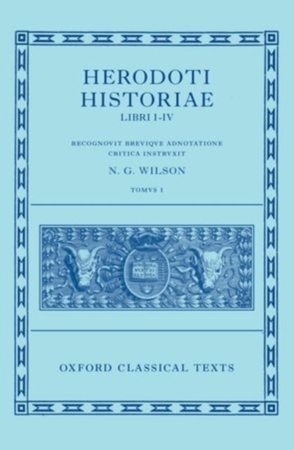 Herodotus: Histories, Books 1-4 (Herodoti Historiae: Libri I-IV)