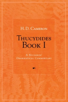 Thucydides Book I : A Students' Grammatical Commentary