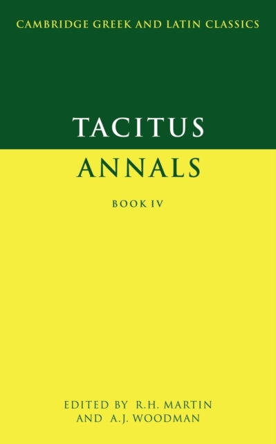 Tacitus: Annals Book IV