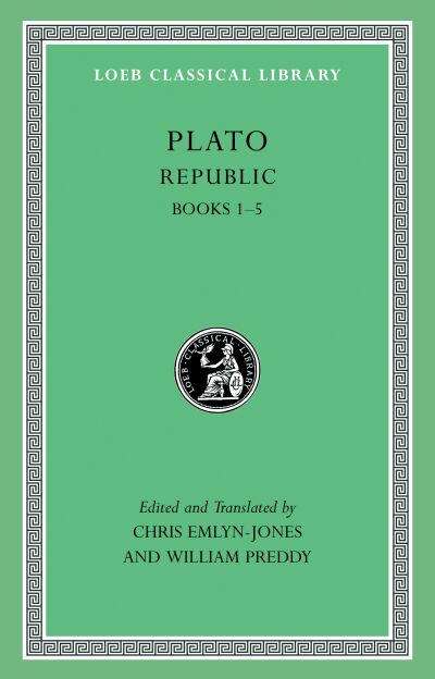 The Loeb Classical Library: Republic, Volume I: Books 1-5