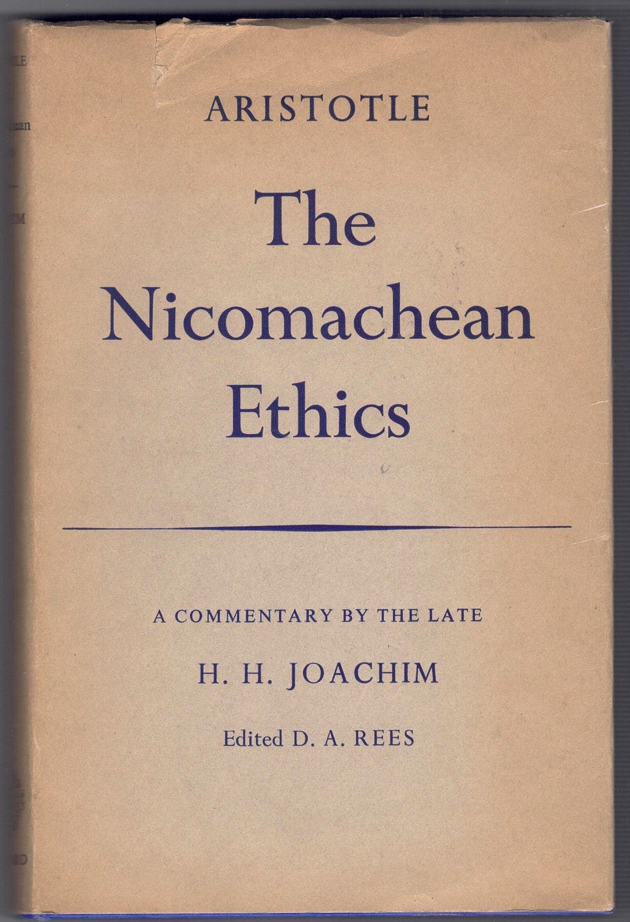Aristotle the Nicomachean Ethics