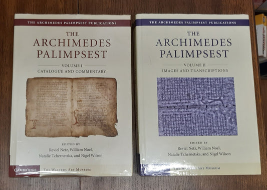 The Archimedes Palimpsest 2 Volume Set