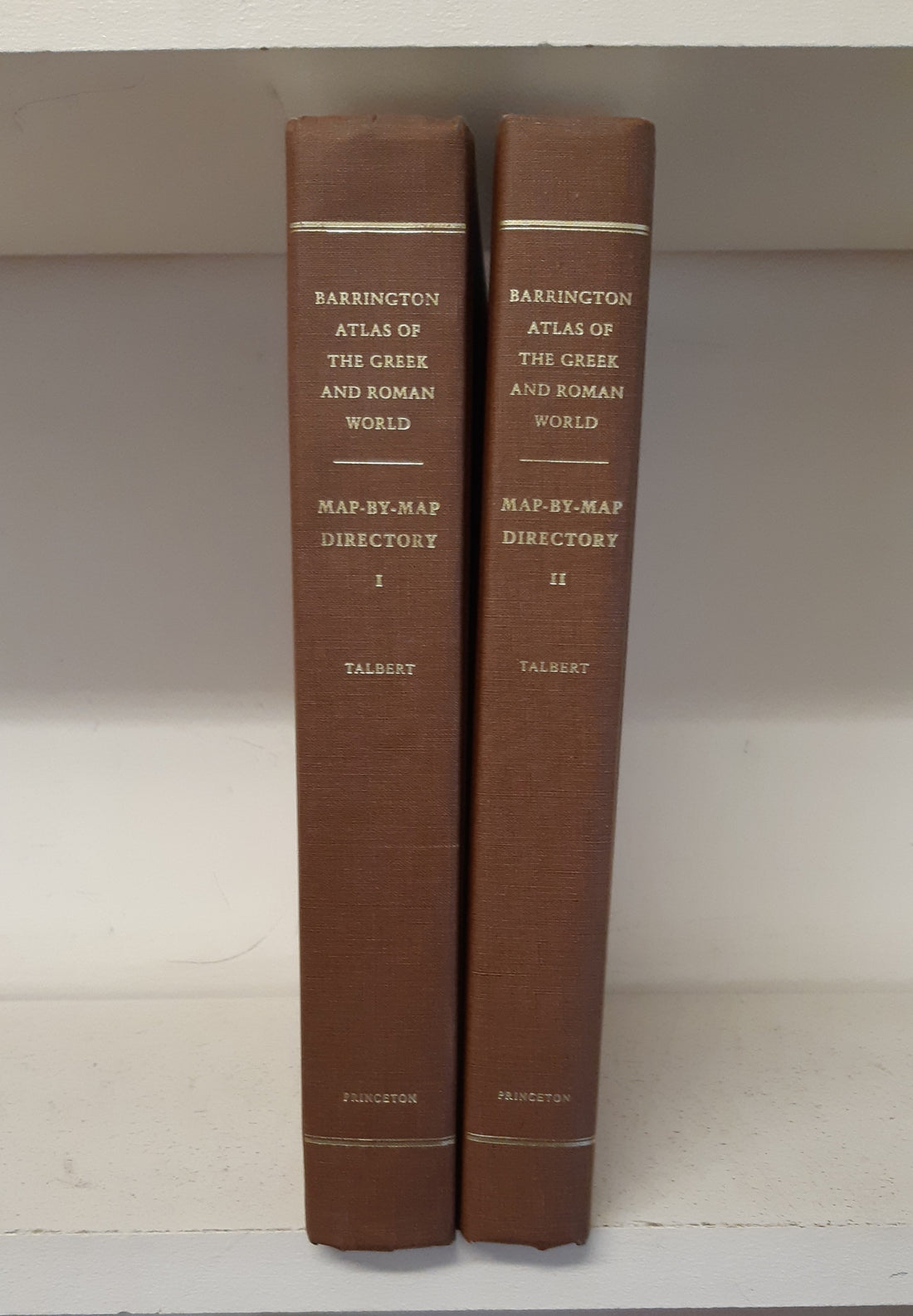 Barrington Atlas of the Greek and Roman World : Map-By-Map Directory ...