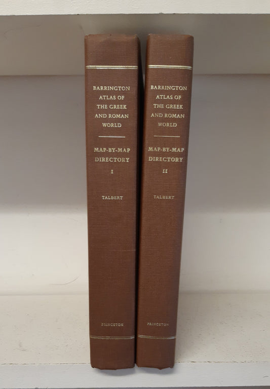 Barrington Atlas of the Greek and Roman World : Map-By-Map Directory