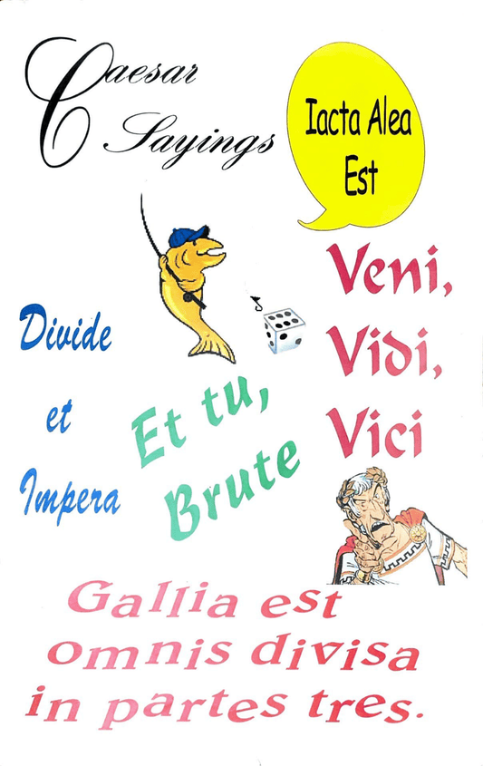 Caesar's Sayings Poster