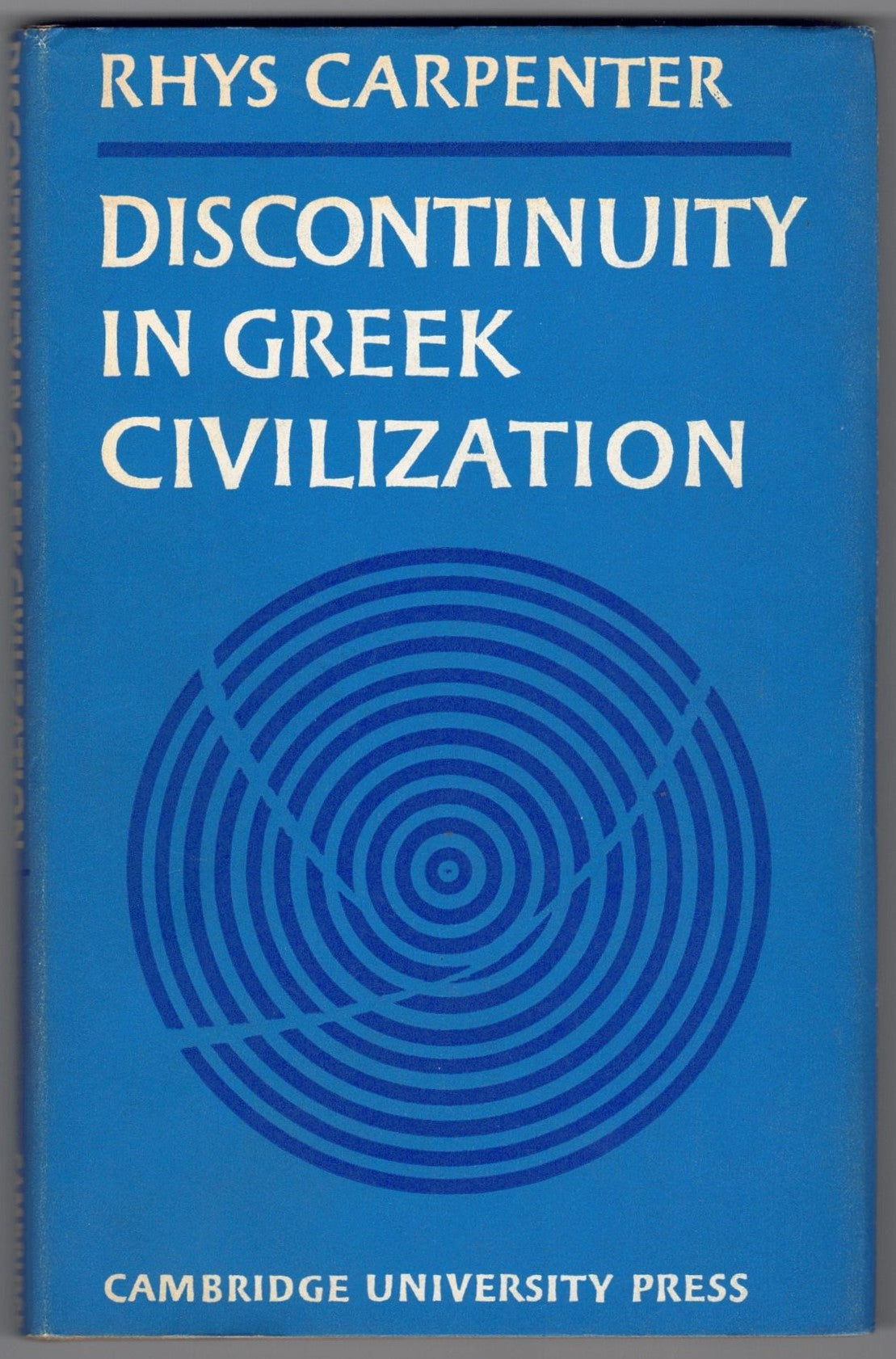 Discontinuity in Greek Civilization
