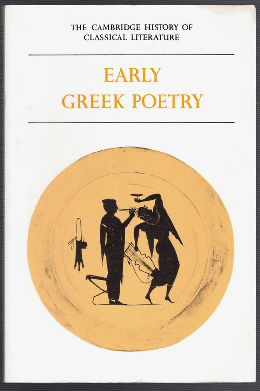 Early Greek Poetry Volume I Part 1