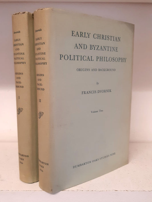 Early Christian And Byzantine Political Philosophy (2 Volumes)