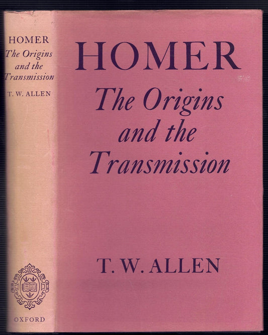 Homer The Origin and the Transmission