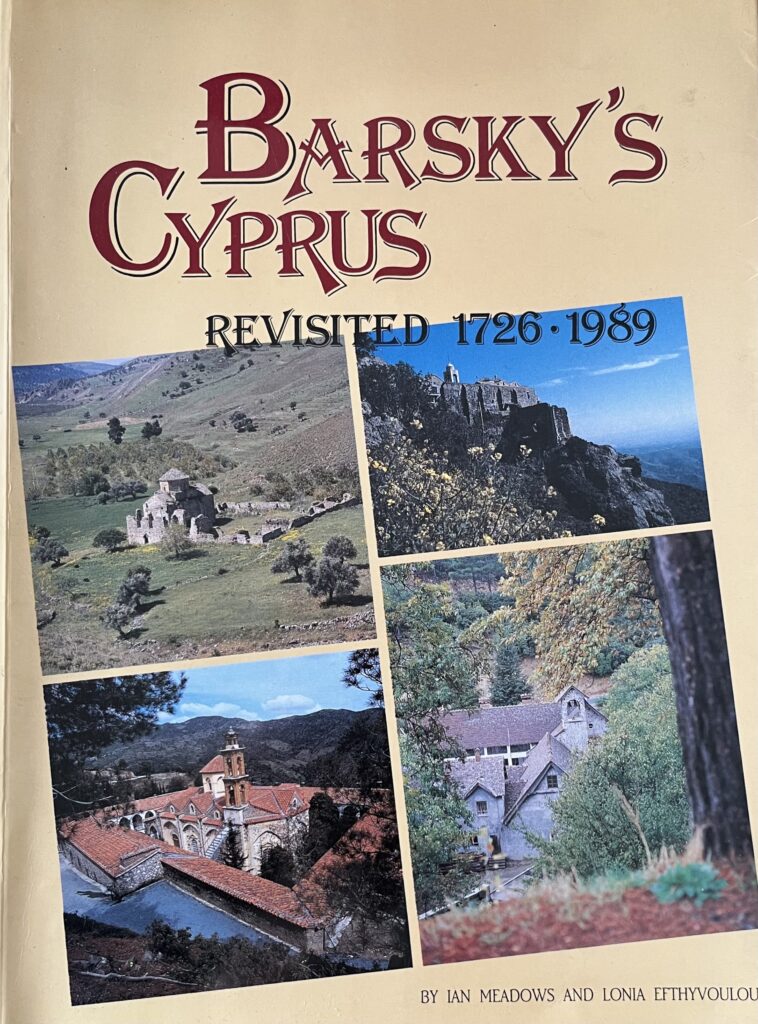 Barsky’s Cyprus – Revisited 1726-1989