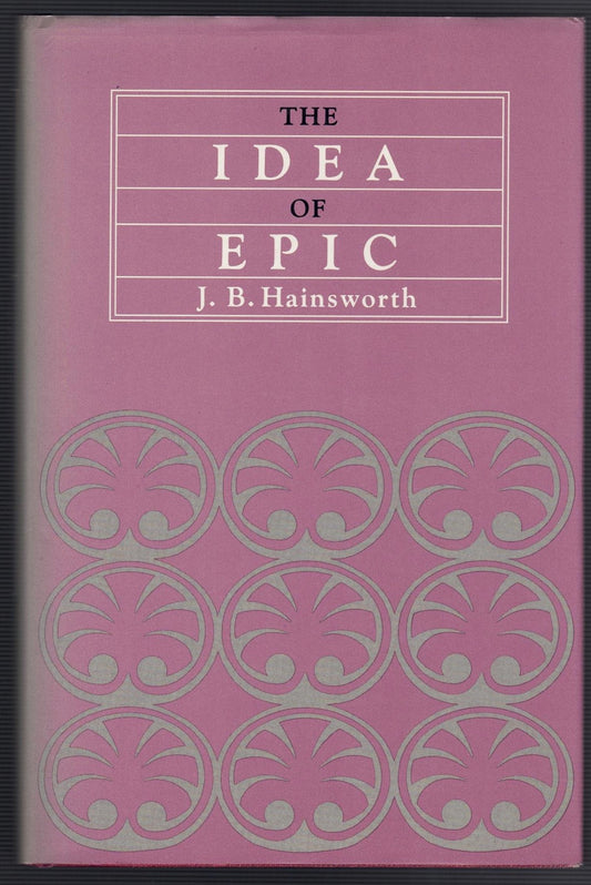 The Idea of Epic