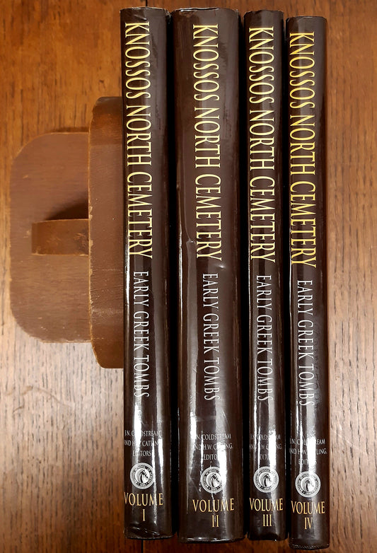 Knossos. the North Cemetery: Early Greek Tombs  Volumes I-IV