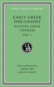 The Loeb Classical Library: Early Greek Philosophy, Volume IV
