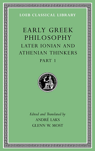 The Loeb Classical Library: Early Greek Philosophy, Volume VI