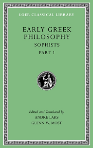The Loeb Classical Library: Early Greek Philosophy, Volume VIII