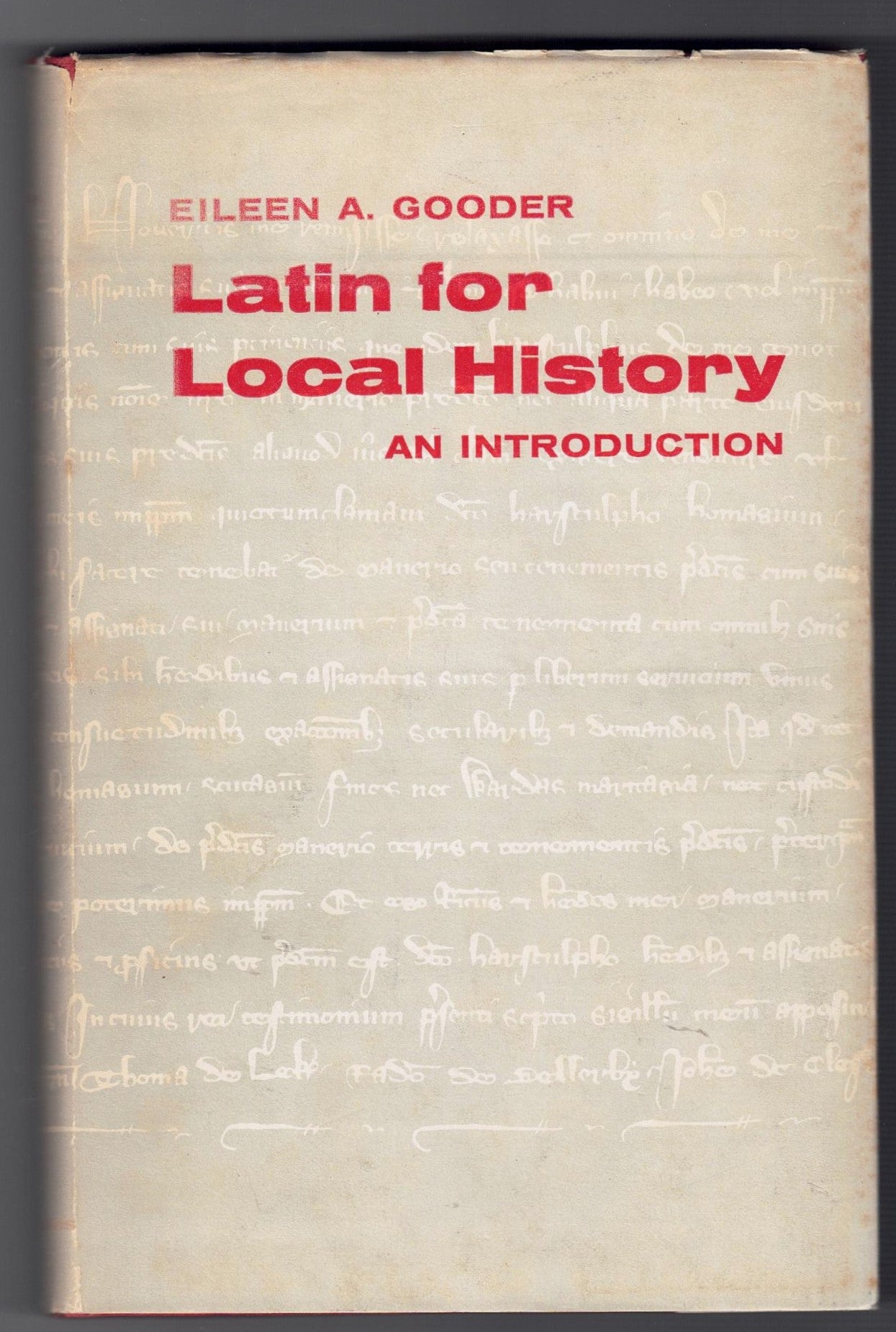 Latin for Local History