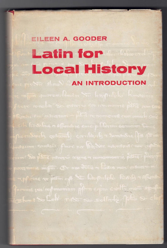 Latin for Local History