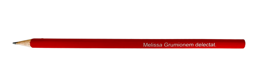 Melissa Grumionem delectat pencil
