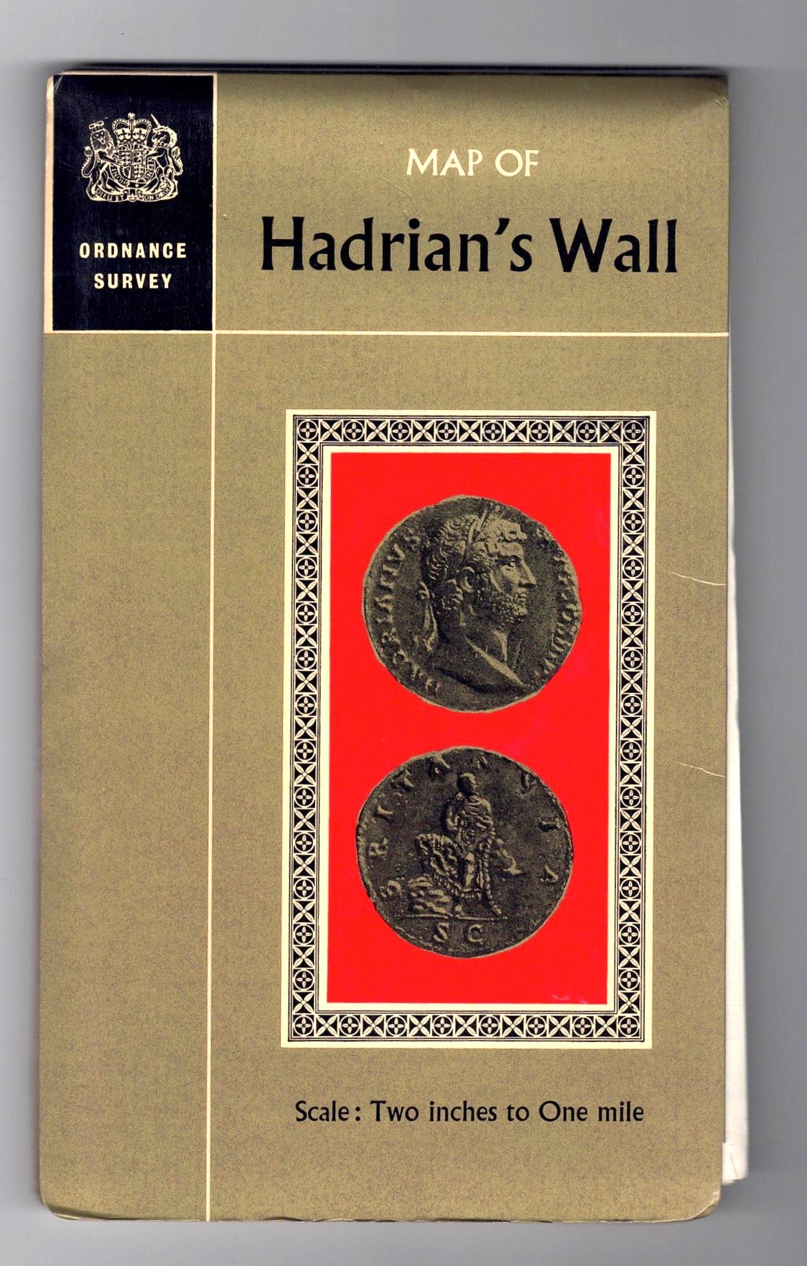 Map of Hadrian's Wall