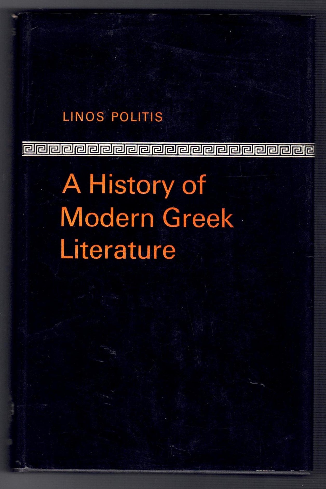 A History of Modern Greek Literature
