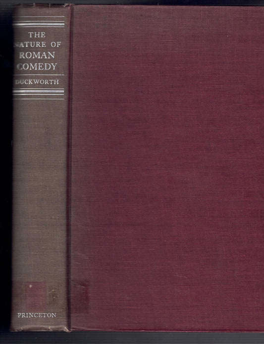 The Nature of Roman Comedy. A Study in Popular Entertainment.