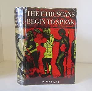 The Etruscans Begin to Speak