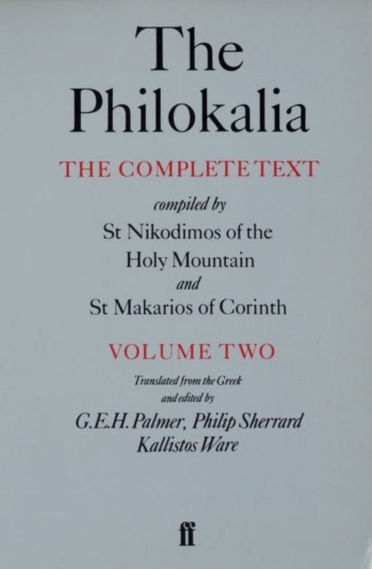 The Philokalia Volume 2