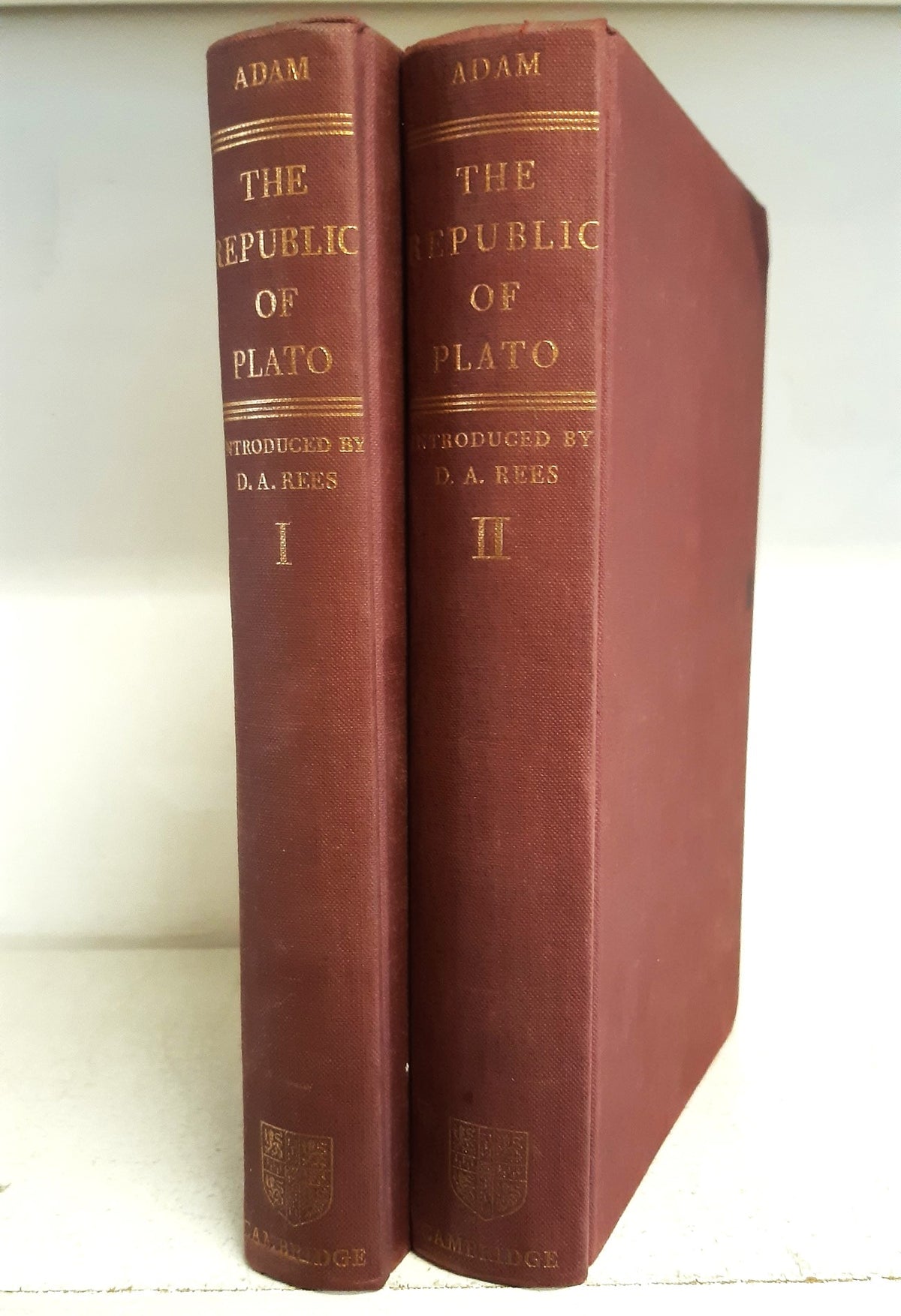 The Republic of Plato. Edited with Critical Notes, Commentary and Appendices by James Adam