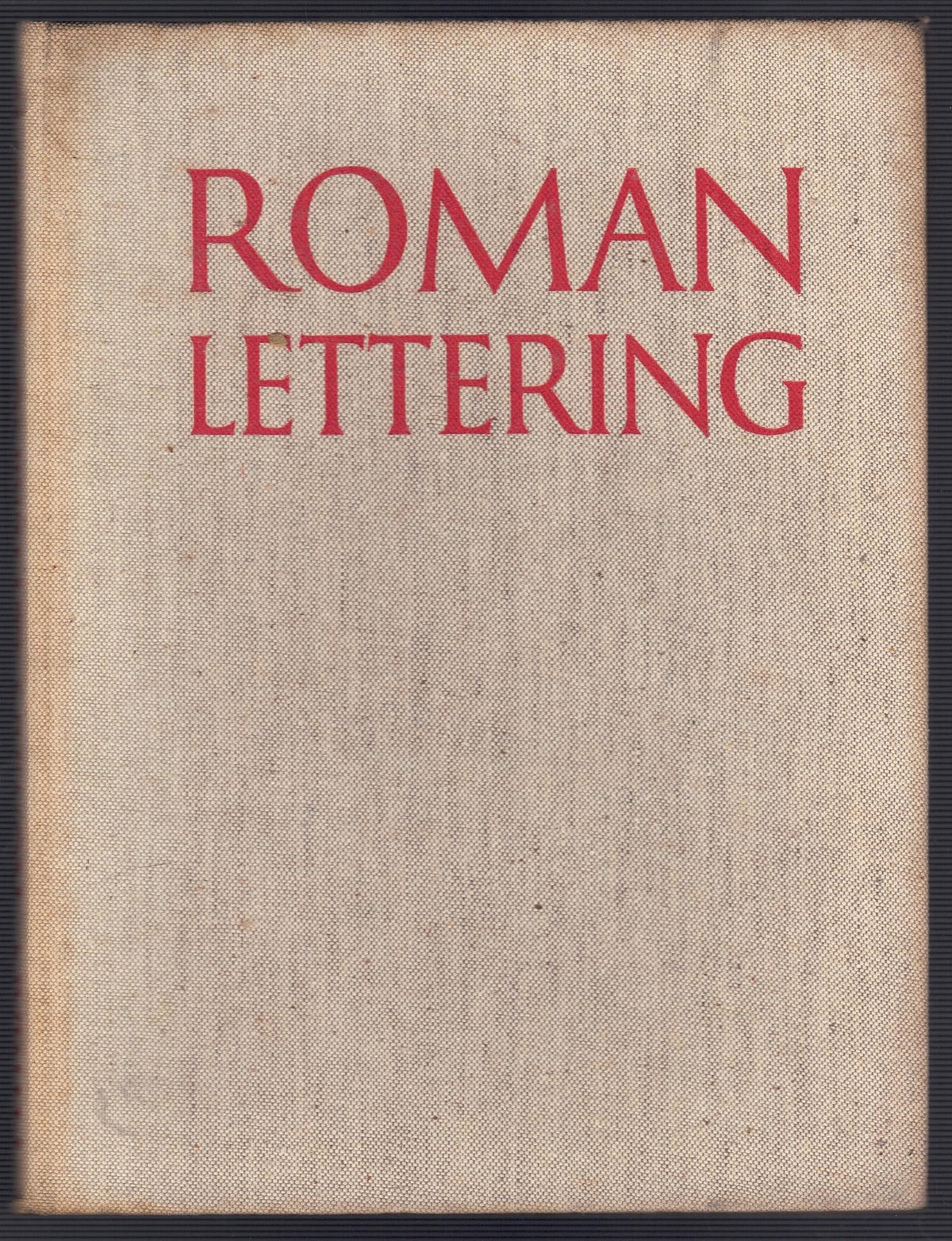 Edwin Lettering Roman Design Roman Lettering – Hellenic Bookservice