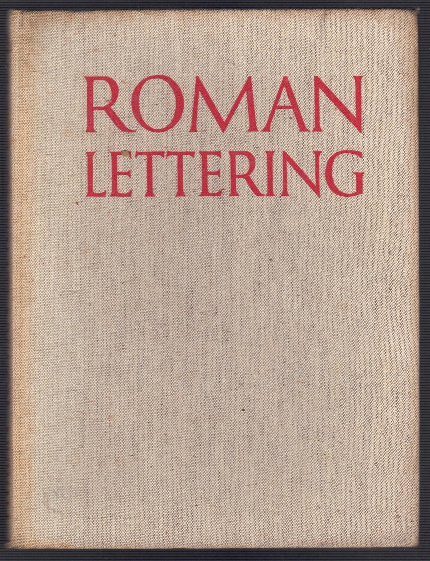 Roman Lettering