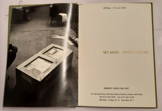 Roger Ackling - Set Aside