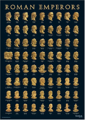 Roman Emperors Poster